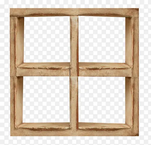 木质窗框