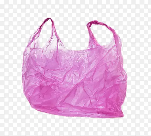 紫色塑料袋