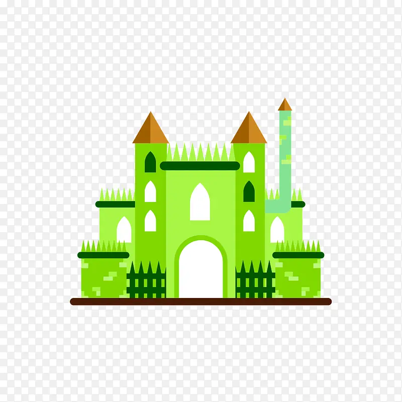 绿色城堡
