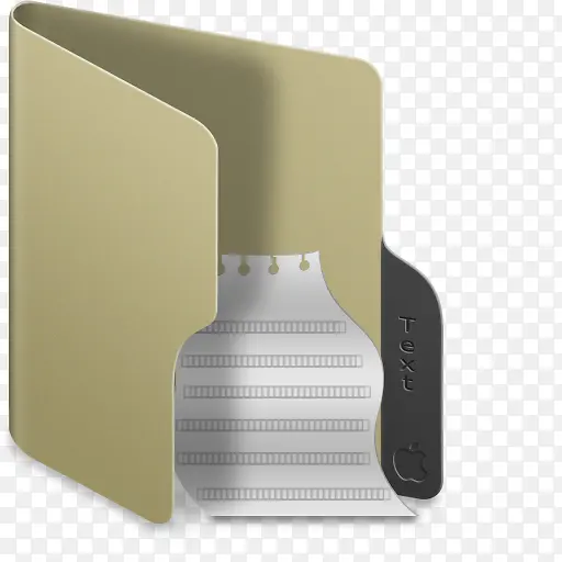 文本文件夹mac-os-folder-icons