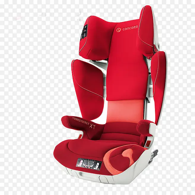 红色安全椅