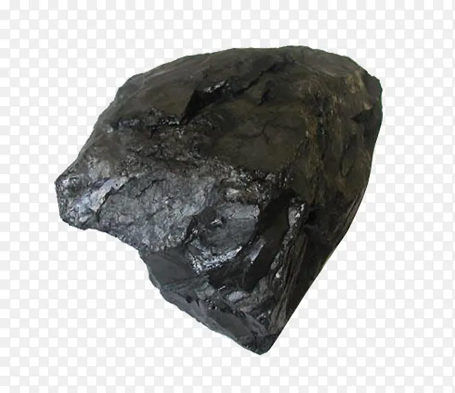 黑色煤炭块状素材