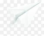 白色带有痕迹的纸飞机