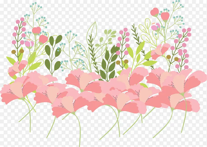 粉红色花朵封面