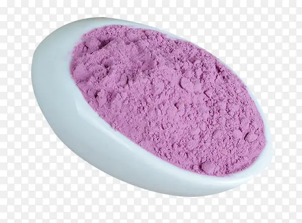 细磨的紫薯粉