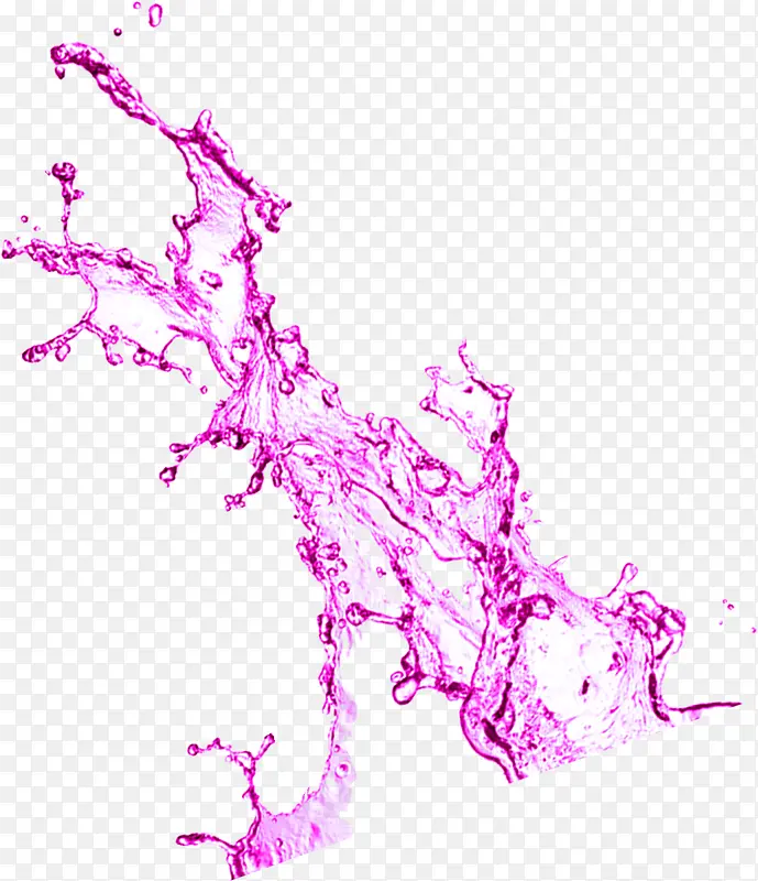 紫色水素材