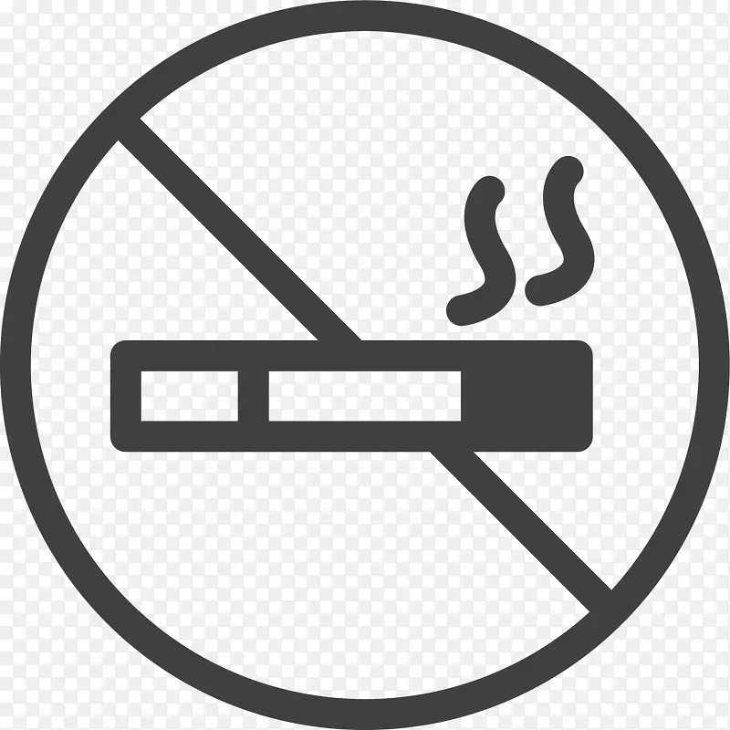 免抠免费禁烟标志