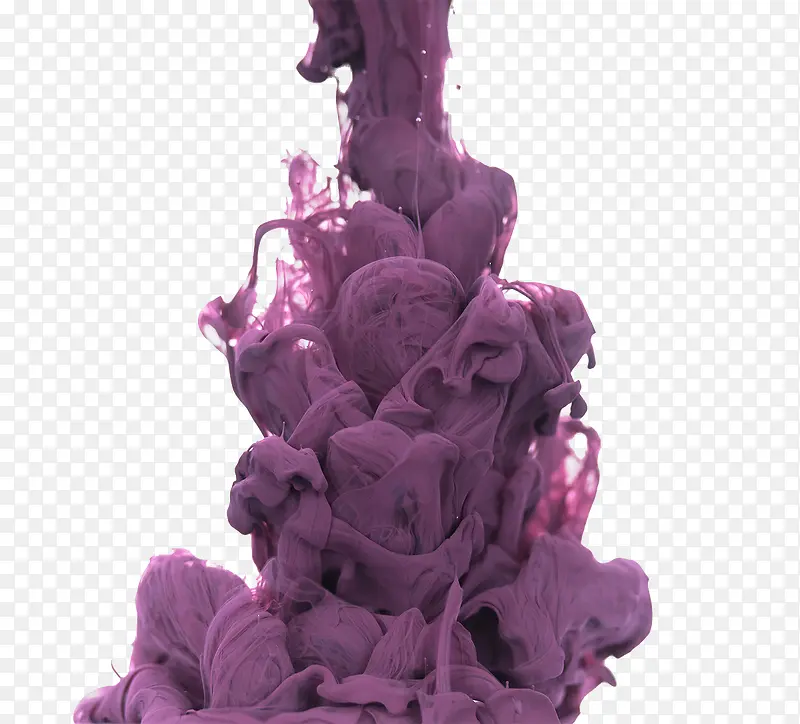 紫色烟雾素材