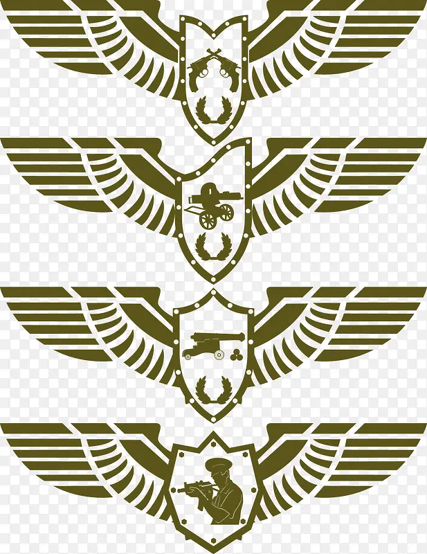 黄褐色翅膀logo