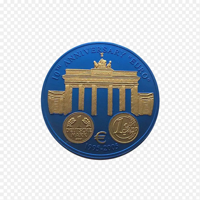 圆形勃兰登堡门纪念币
