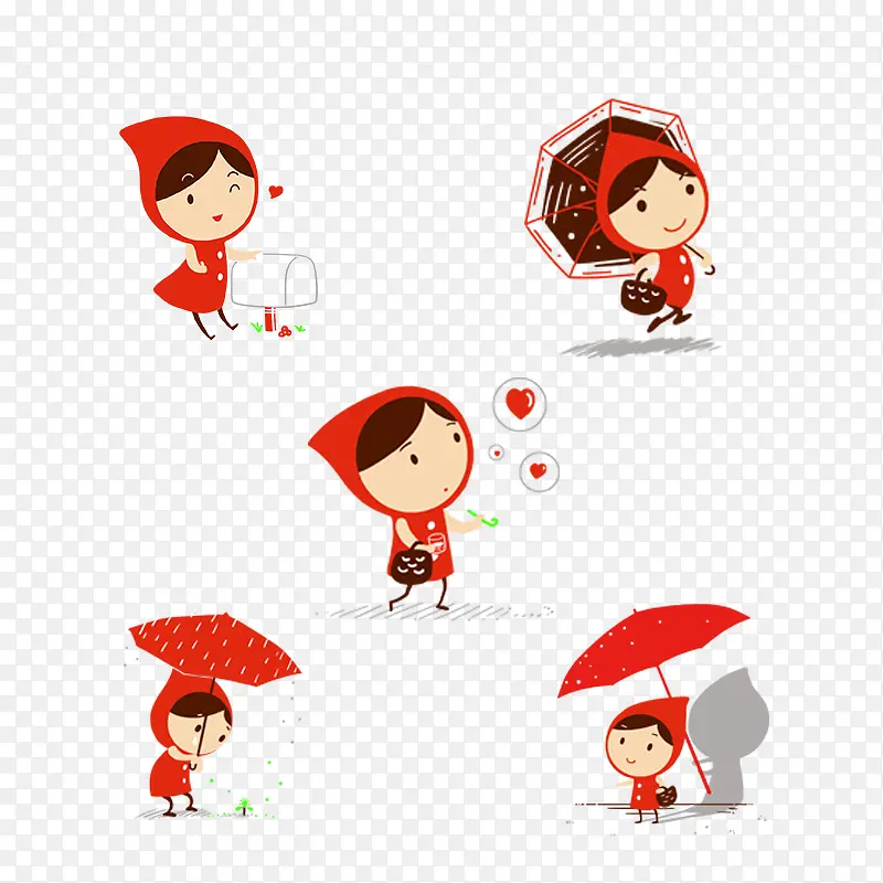 卡通人物red小孩PNG图片素材下载_图片编号8214802-PNG素材网