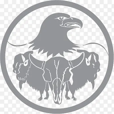 老鹰和公牛logo