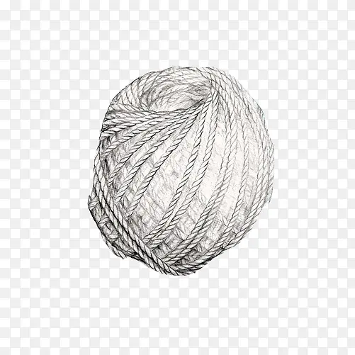 毛线球手绘画素材图片