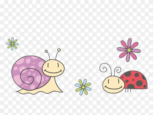 瓢虫蜗牛