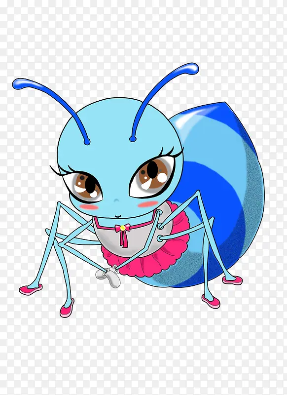 蓝色的蚂蚁
