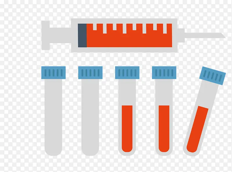 矢量采血素材