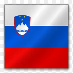 斯洛文尼亚欧洲旗帜