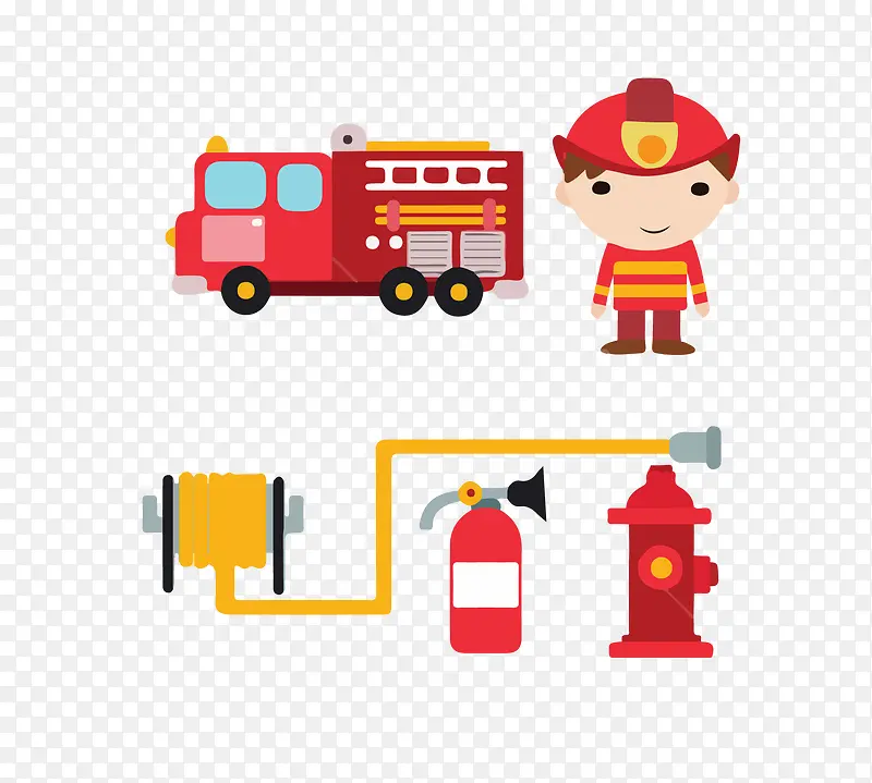 消防工具素材