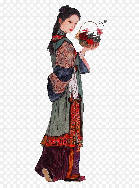中国古代女子PNG图片素材下载_图片编号8223938-PNG素材网