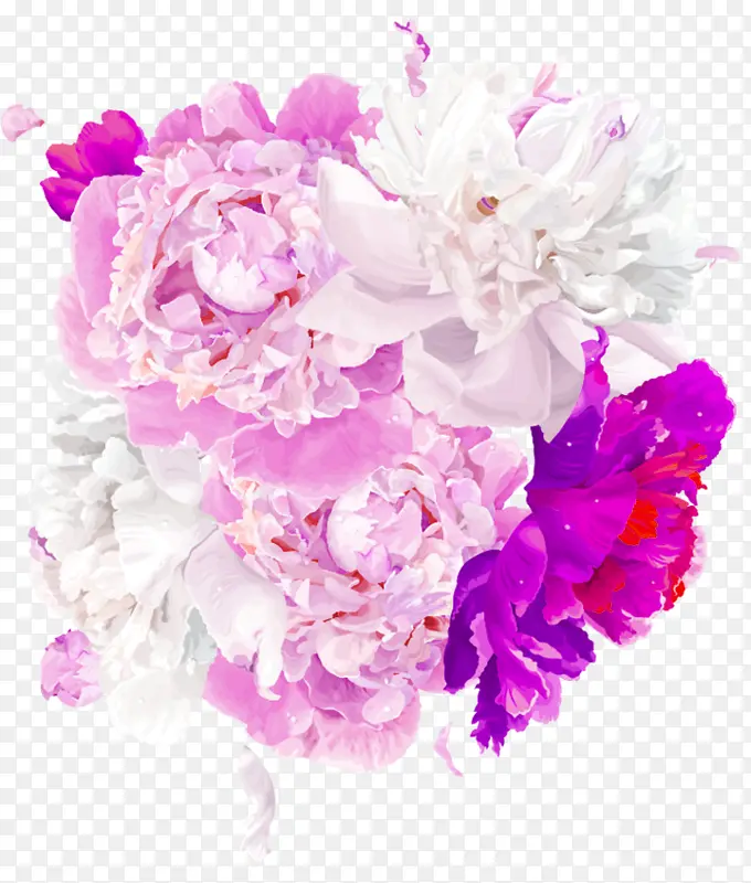 紫色浪漫的花
