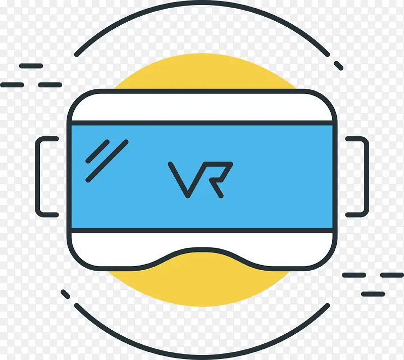 VR眼镜设计图标