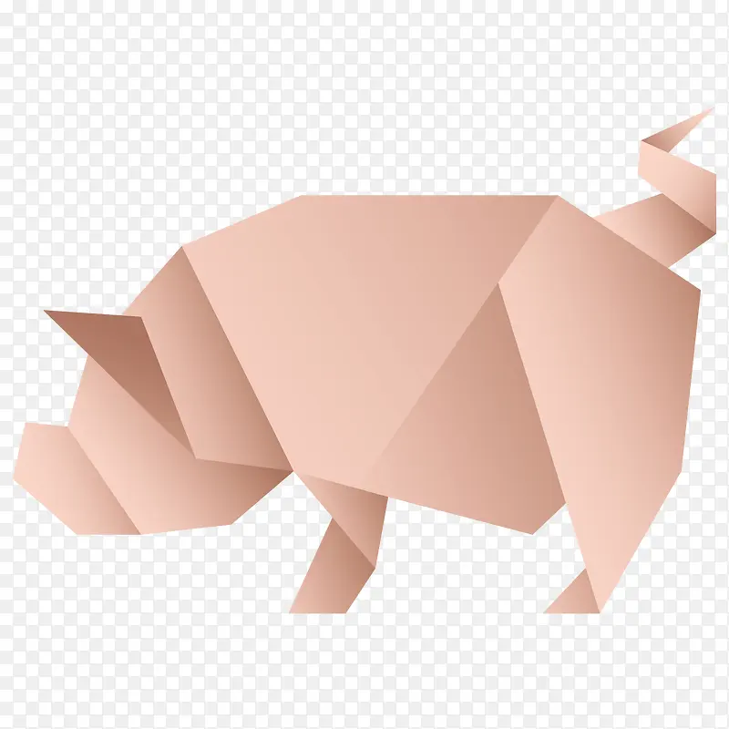 折纸小猪