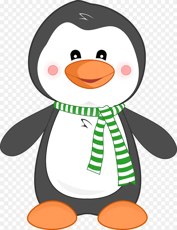 围巾企鹅