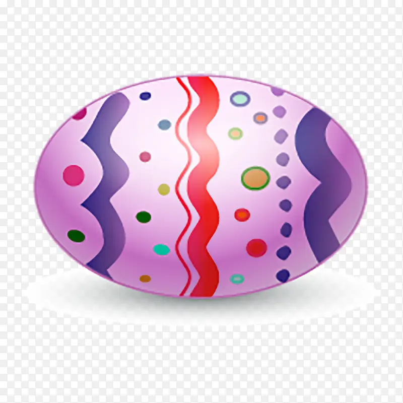 紫色花纹彩蛋