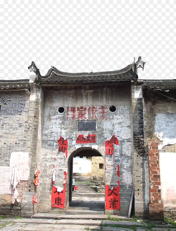 己有年代感的村落PNG图片素材下载_图片编号8233102-PNG素材网
