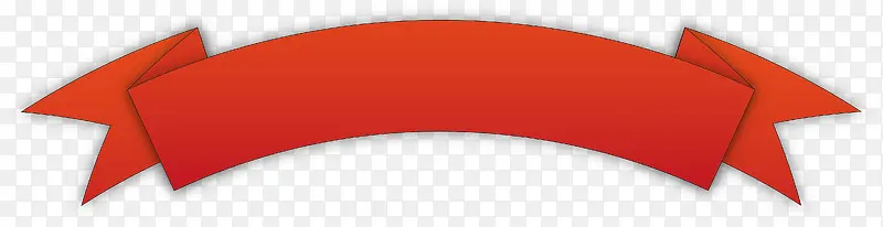 红色绸缎矢量图