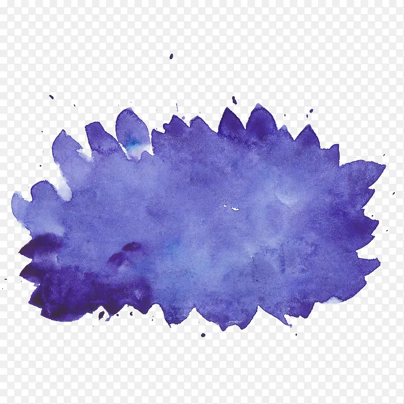 紫色水晶形