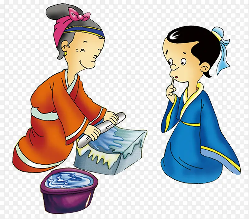 卡通古代人物PNG图片素材下载_图片编号8240879-PNG素材网
