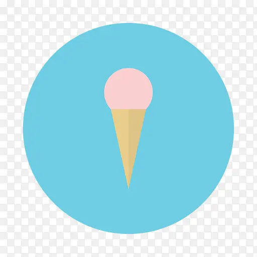 锥奶油甜点冰草莓冰淇淋