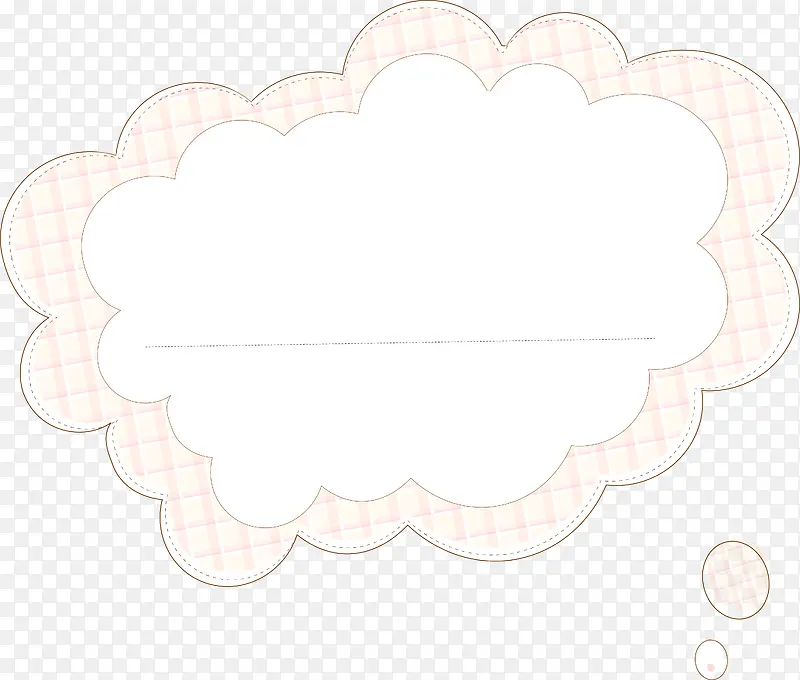 云朵形状对话框