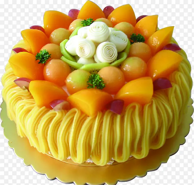 芒果高清节日蛋糕水果