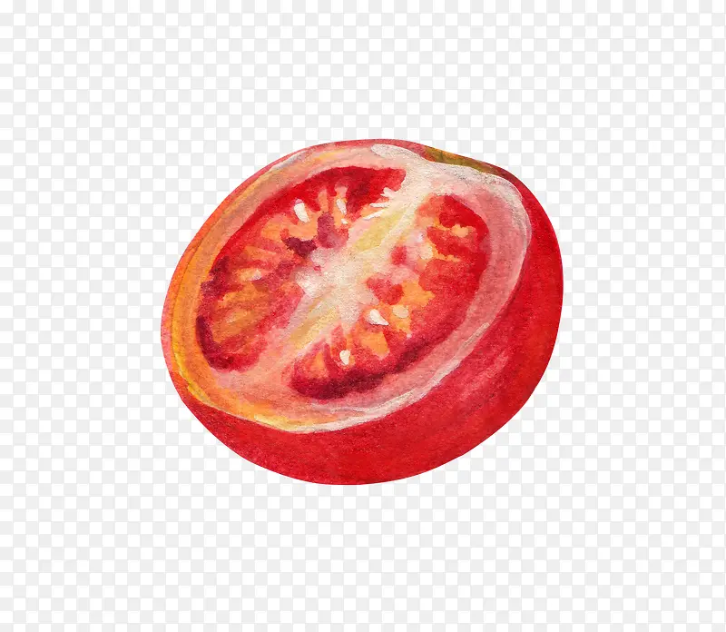 切开的西红柿