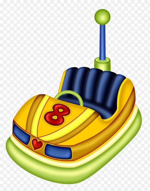 手绘碰碰车PNG图片素材下载_图片编号8244991-PNG素材网