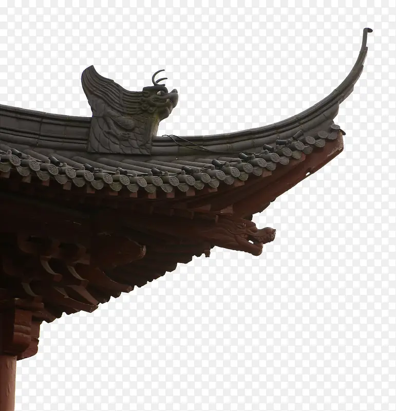 中国传统老式屋檐