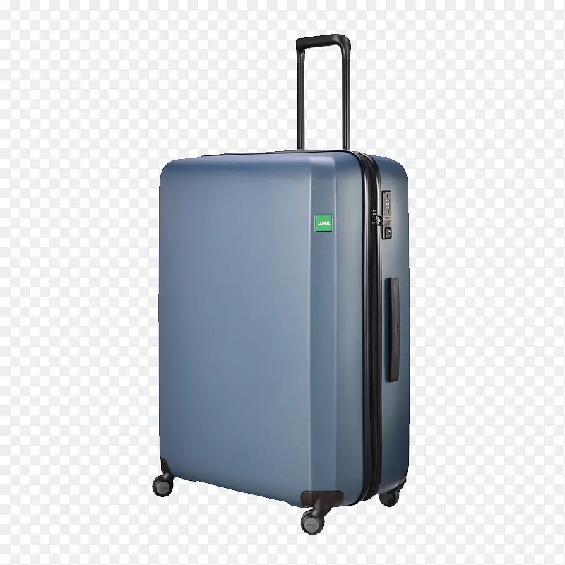 淡蓝色时尚拉杆行李箱
