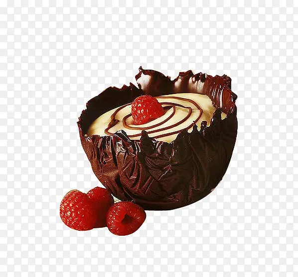 巧克力小蛋糕矢量素材