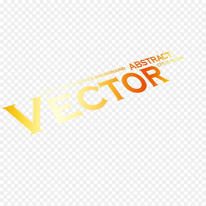 艺术字-vector