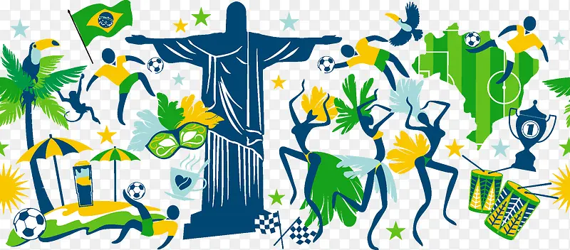 里约奥运会元素