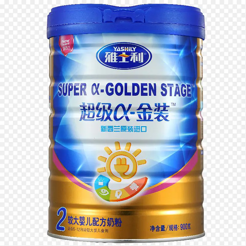 雅士利超级α-金装2段婴儿配方PNG图片素材下载_图片编号8274569-PNG素材网