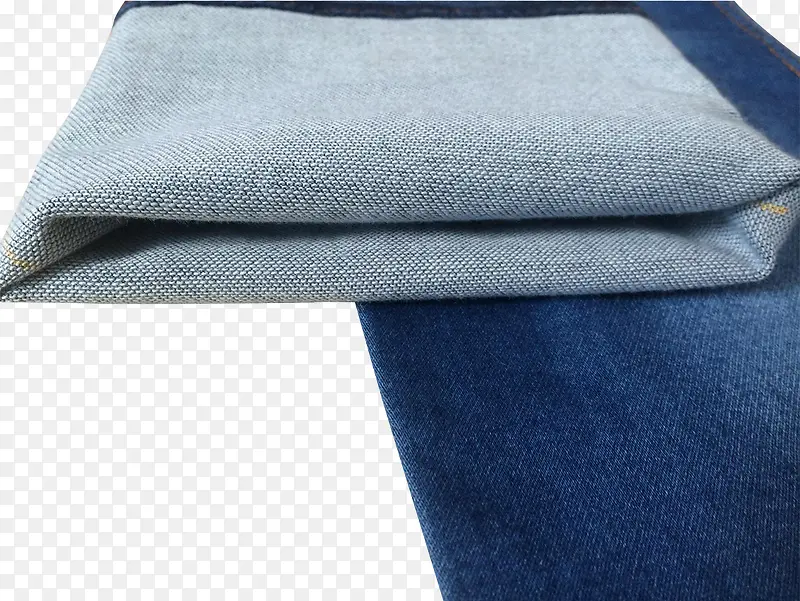 优质纺织纯棉牛仔裤面料材质特写