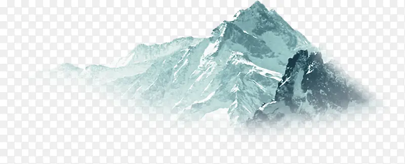 雪山装饰