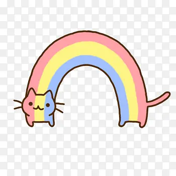 小猫彩虹