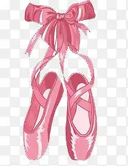 粉色舞鞋