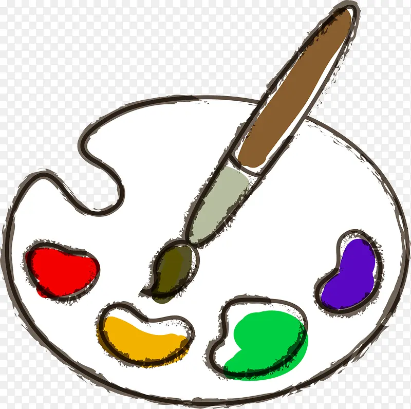 小清新白色画板