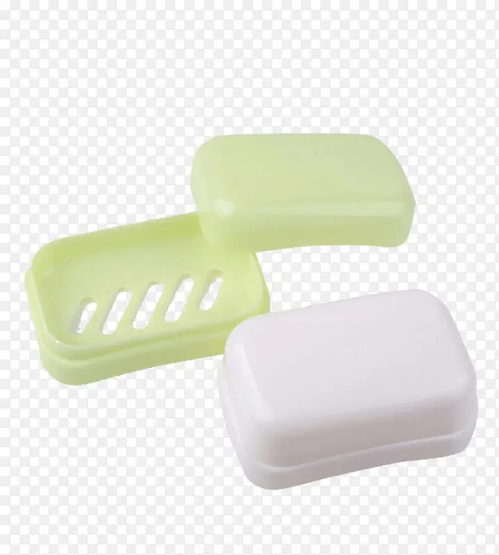 白色简易沥水肥皂盒