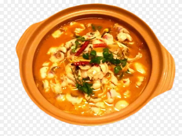 美味酸辣鱼美食实物